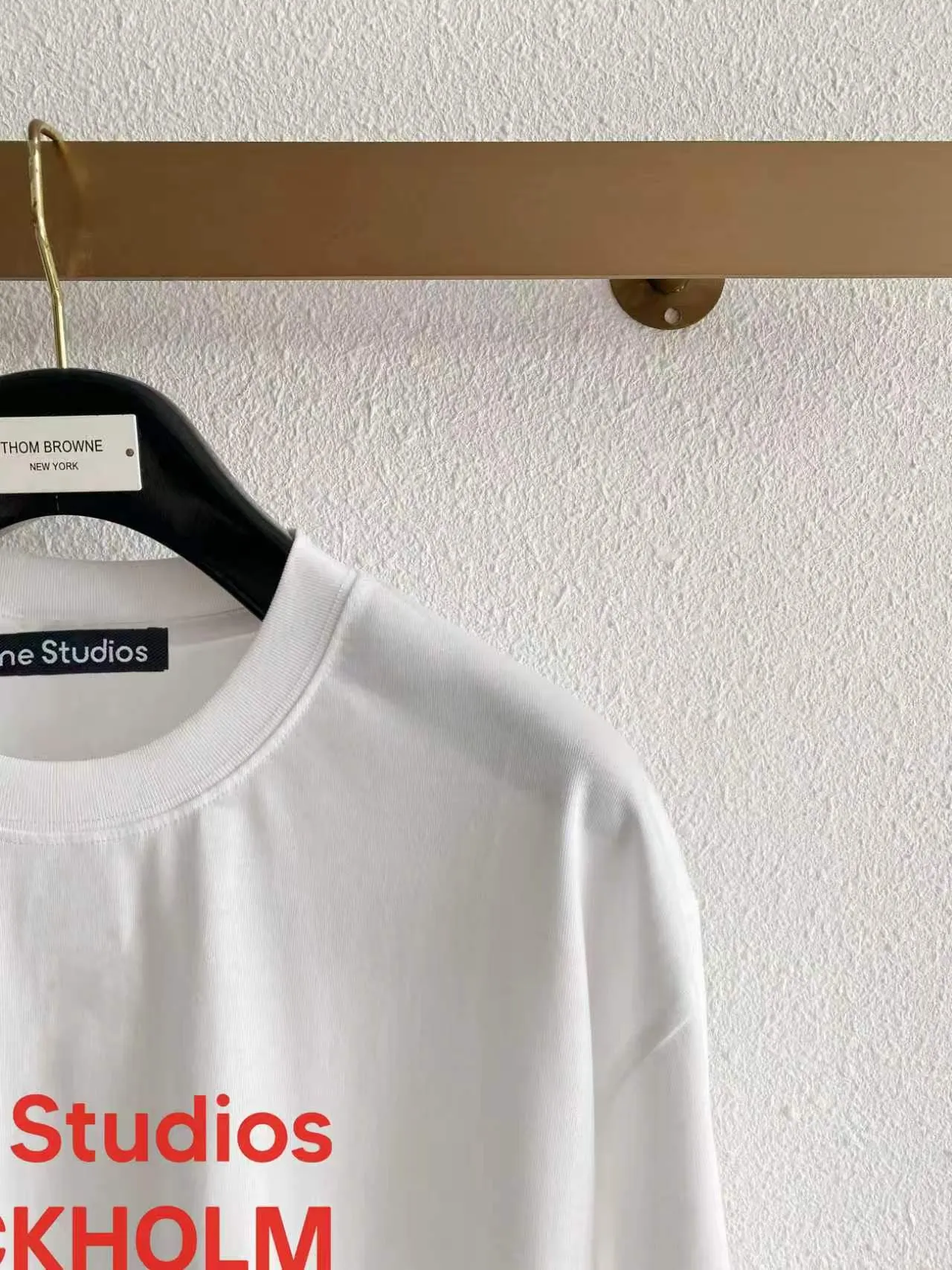 Acne*Studio niche Classic letter print, spring and summer New Arrival, double sand plain short-sleeved pure cotton fabric, different from ordinary fabrics, tight yarn, long-lasting washing without deformation, micro-wide version of T-shirts, same style for men and women. Color: Black White Blue Gray Size: S (90-130 pounds) M (125-140 pounds) L (135-160 pounds) XL (160-180 pounds) XXL (180 pounds)